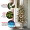4ft. Pre-Lit Snowy Sheffield Spruce Entrance Artificial Christmas Tree, Twinkly™ LED Lights